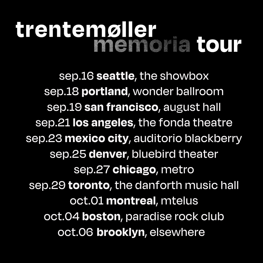 Trentemøller Memoria Tour 2022: Us Dates Announced